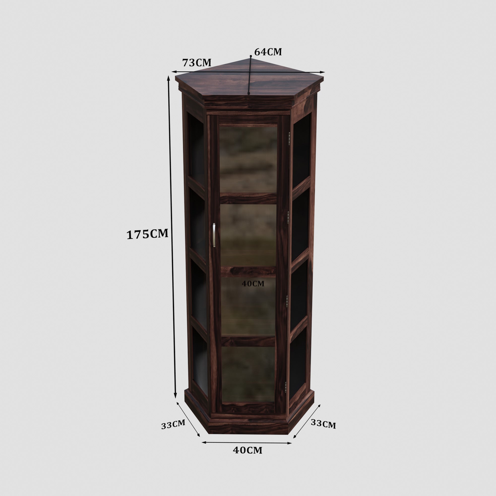 Ergify Corner Book Shelf